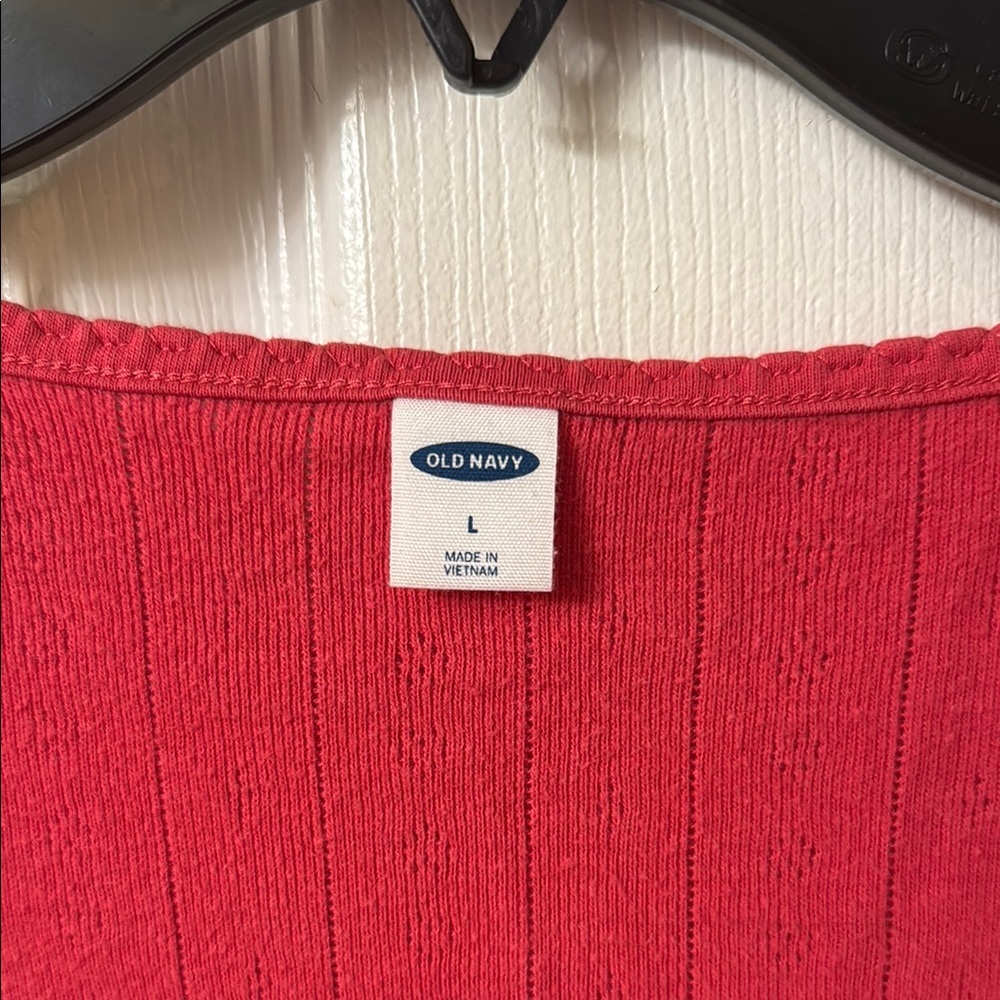 Women's Raspberry Long Sleeve Sweater Top - Picture 2 of 5